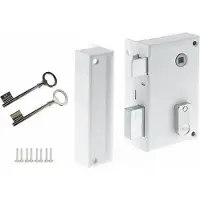 Yale Slot YAV37G 12,5 x 7 x 18 Wit Staal Deuren
