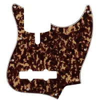 Boston M5V-310-RY pickguard, Sire Marcus Miller V-series 5-string, 3 ply, tiger yellow