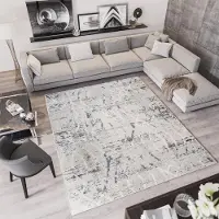 Tapiso Troya Vloerkleed Woonkamer Slaapkamer Beige Bos Hout Patroon Design Eyecatcher Interieur Stijlvol Woonsfeer Modern Trendy Duurzaam Hoogwaardig Tapijt Maat - 200x300