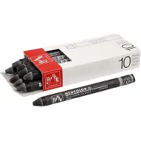 Caran d'Ache Waskrijt Neocolor Ii Zwart 10 Stuks