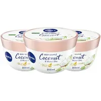 Nivea 3x Body Souffle Coconut en Monoi Olie 200 ml