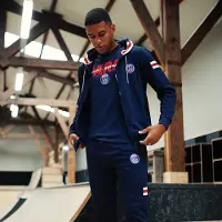 Paris Saint Germain PSG trainingsbroek voor volwassenen - maat XXL - blauw - heren joggingbroek