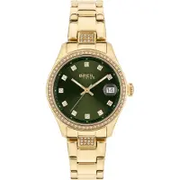 Breil Analoog horloge 'Classic Elegance' goud / groen