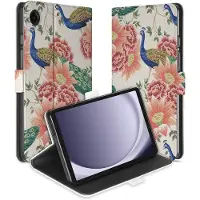 B2Ctelecom Samsung Galaxy Tab A9 Plus Tablethoesje Pink Peacock