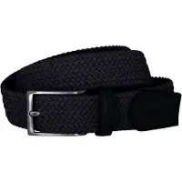 Lindenmann elastische heren riem - marineblauw
