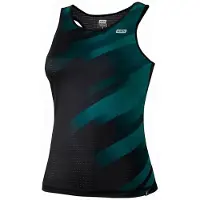 42k Running Elements Summer Mouwloos T-shirt Zwart M Vrouw