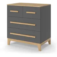 VitaliSpa Malia Ladekast – 80 x 88 cm met 4 laden Grijs