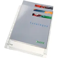 Leitz Premium Harmonica Showtas A4 - 48% Pre-consumer Gerecycled Plastic - 5 stuks - Transparant