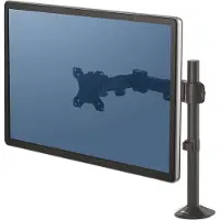 Fellowes Monitorsteun - - Reflex - Zwart - Compatibel met alle schermen - Verbeterd werkcomfort
