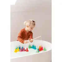 Scratch Set Van 6 Kermiseendjes - Koraalrif - Met 2 Hengels - 3 Jaar