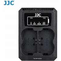 JJC DCH-NPW235 USB Dual Battery Charger (voor Fujifilm NP-W235 accu)