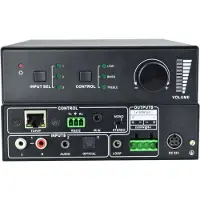 VivoLink VL120005 Audioversterker 2.0 Kanalen Huis, Stereoversterker, Zwart