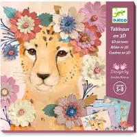 Adlibris creatief papier bloemkronen knutselset voor kinderen.