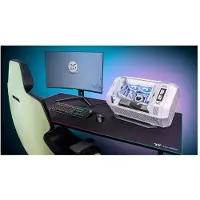 Thermaltake PC Behuizing - - The TOWER 300 Snow (Wit) - Mini toren - Micro-ATX formaat - 3 interne bays