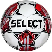 Select Diamond V23 Trainingsbal - Wit / Rood | Maat: 4