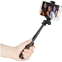 Hama Ministatief 1/4 inch Werkhoogte: 10 - 20 cm Zwart Incl. smartphonehouder