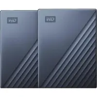 Western Digital WD My Passport for Mac Type C 2TB Blauw - Duo pack