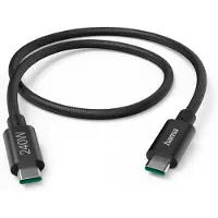Hama , complete kabel, 1,5 meter, USB-C, USB-C, USB 3.2 Gen 1 (3.1 Gen 1), 5 Gbit/s, zwart