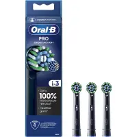 Braun Pro Cross Action Zwart Opzetborstels - 3st