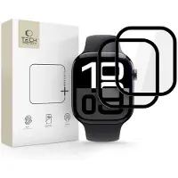 Tech-Protect Hybride Glas Glas Flex+ Voor Apple Watch 10 46 Mm Volledig