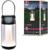 Paulmann Buitenverlichting , Capulino, dimbare, Zwart, Kunststof, Modern