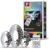 Paulmann EntertainLED USB LED-strip voor TV-achtergrondverlichting, geschikt voor 65-inch televisies