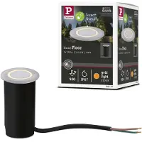 Paulmann LED inbouwspot voor vloer, goudkleurig, insectenwerend
