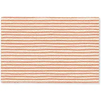 MuchoWow Deurmat 90x60 cm - Droogloopmat Zee - Dieren - Rood - Strepen - Mat voor binnen - Schoonloopmat - Deurmatten met print - Inloopmat