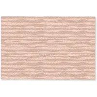 MuchoWow Deurmat 60x40 cm - Droogloopmat Strepen - Roze - Patroon - Mat voor binnen - Schoonloopmat - Deurmatten met print - Inloopmat