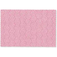 MuchoWow Deurmat 90x60 cm - Droogloopmat Roze - Patroon - Lijnen - Mat voor binnen - Schoonloopmat - Deurmatten met print - Inloopmat
