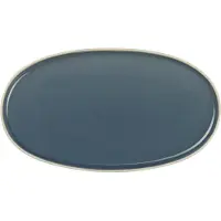 Asa selection Ovaal Bord Semana Sepia Blue 28,5 x 16 cm