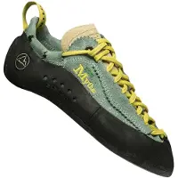 La Sportiva - Women's Mythos Eco - Klimschoenen 38, zwart/olijfgroen