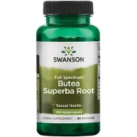 Swanson Health - Volledig spectrum Butea Superba wortel, 400mg - 60 capsules
