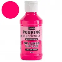 Pebeo Pouring Experiences Acrylverf 118ml - Fluo Roze
