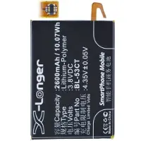 123accu koobee BL-53CT accu (2650 mAh, huismerk)