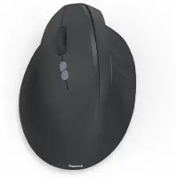 Hama EWM-500L Muis Draadloos Optisch Zwart 7 Toetsen 1800 dpi Ergonomisch