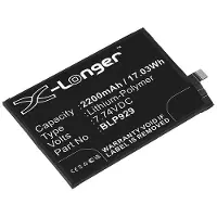 123accu OPPO BLP929 accu (2200 mAh, huismerk)