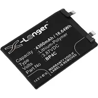 123accu Xiaomi BP4C accu (4300 mAh, huismerk)