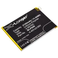 123accu OPPO BLP649 accu (3.85 V, 3100 mAh, huismerk)