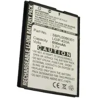 123accu LG LGIP-420A / SBPL0086301 accu (850 mAh, huismerk)