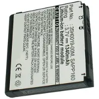 123accu HTC BA S350 / 35H00119-00M / SAPP160 accu (1340 mAh, huismerk)