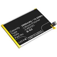 123accu BBK B-G2 accu (3.85 V, 3900 mAh, huismerk)
