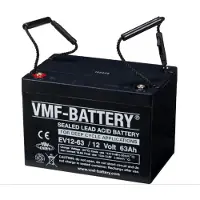 VMF EV12-63 AGM Deep Cycle accu (12V, 63 Ah, T11 terminal)