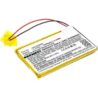 123accu BW AEC603658 / MC2-MCPCB1 / MCXL-MPCB1 accu (1200 mAh, huismerk)