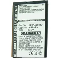 123accu LG BSL-59G / SBPL0080101 / SBPL0072127 accu (650 mAh, huismerk)