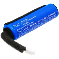 123accu Groove onn ICR18650 accu (3.7 V, 2600 mAh, huismerk)