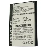 123accu Bea-fon BP-4L / SL810 / SL820 accu (1500 mAh, huismerk)
