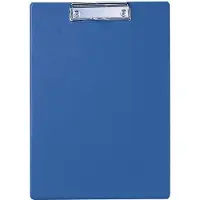 MAUL Schrijfplaat A4 , bekleed met folie, blauw - 12 stuks