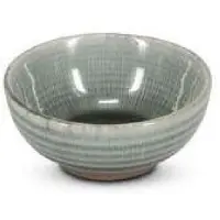 Salt & pepper Kom Cameo Green / Dark Brown 8,5 cm (Set van 4)