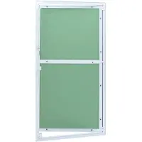 vidaXL Access Panel Groen en Zilver 55 x 105 cm Aluminium en Gipsplaat